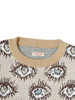 Picture No.5 of KAPITAL 8G Jacquard Knit SPEAKEASY Pattern Vintage Sweater K2409KN049