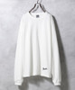 Picture No.2 of NUMBER (N)INE HEAVY COTTON Number⑨ LOGO FOOTBALL L/S T-SHIRT Hem Print Football Long Sleeve T-Shirt F24NLT001