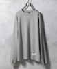 Picture No.3 of NUMBER (N)INE HEAVY COTTON Number⑨ LOGO FOOTBALL L/S T-SHIRT Hem Print Football Long Sleeve T-Shirt F24NLT001
