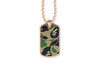 Picture No.2 of BAPE ABC CAMO DOG TAG SET NECKLACE 1K80-182-002
