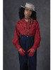 Picture No.9 of KAPITAL Murasheeching COOKIE Bandana Pattern Wrangle Collar Board Shirt K2409LS014