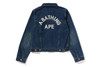 Picture No.2 of BAPE A BATHING APE DENIM JACKET 1K80-240-004