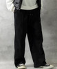 Picture No.6 of NUMBER (N)INE VINTAGE WASH CENTER TUCK WIDE EASY PANTS / Vintage wash center tuck wide easy pants F24NP002