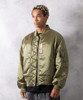 Picture No.18 of NUMBER (N)INE SHINY NYLON MA-1 JACKET / Shiny nylon MA-1 Jacket, Plain F24NJ006