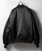 Picture No.29 of NUMBER (N)INE SHINY NYLON MA-1 JACKET / Shiny nylon MA-1 Jacket, Plain F24NJ006