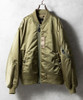 Picture No.30 of NUMBER (N)INE SHINY NYLON MA-1 JACKET / Shiny nylon MA-1 Jacket, Plain F24NJ006