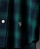 Picture No.35 of NUMBER (N)INE OMBRE CHECK FLANNEL HOODIE SHIRT / Ombre check flannel hoodie shirt F24NS002