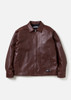 Picture No.1 of NEIGHBORHOOD LEATHER ZIP WORK JACKET 242sznh-jkm01
