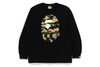 Picture No.11 of BAPE 1ST CAMO BIG APE HEAD LS TEE 1K80-111-018