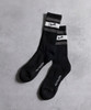 Picture No.8 of NUMBER (N)INE FRUIT OF THE LOOM × NUMBER (N)INE “2 PACK LINE SOCKS” / Fruit of the Loom × Number Nine One Point Embroidery 2 Pack Line Socks F24FTLNU004