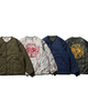 Picture No.13 of Evisen Skateboards REVERSIBLE SOUVENIR QUILTED JKT - OLIVE 9720500683066