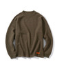Picture No.4 of NUMBER (N)INE N(N) LOGO EMBROIDERED WAFFLE SWEATER/N(N) One-point embroidered waffle sweater F20NC01