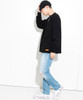 Picture No.7 of NUMBER (N)INE N(N) LOGO EMBROIDERED WAFFLE SWEATER/N(N) One-point embroidered waffle sweater F20NC01