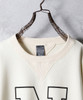 Picture No.5 of NUMBER (N)INE VINTAGE GAZETTE N-LOGO CREWNECK SWEATSHIRT / Vintage Gusset Two-tone Color N College logo Crew Neck sweatshirt F24NC002