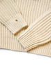 Picture No.8 of KAPITAL 3G Wool Ribbed Zip Up Pullover K2410KN111