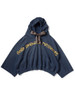 Picture No.1 of KAPITAL Fleece Devil Hoodie (BORO BOROUGH MASSACREpt) Small K2410LC104