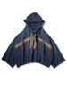 Picture No.5 of KAPITAL Fleece Devil Hoodie (BORO BOROUGH MASSACREpt) Small K2410LC104