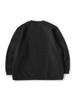 Picture No.4 of KAPITAL Reverse Fleece BIG Crew Sweatshirt EK-829EK-829LCA