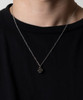 Picture No.8 of NUMBER (N)INE SECRET SKULL CHARM NECKLACE / Secret skull Motif Ball charm Chain necklace F24NA001
