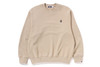 Picture No.1 of BAPE ONE POINT RELAX FIT CREWNECK SWEATSHIRT 1L30-113-301