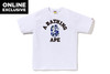Picture No.1 of BAPE BAPE.COM COLLEGE TEE BAPEC SPECIAL PREORDER 1L25-110-007