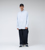 Picture No.3 of nanamica nanamica Button Down Stripe Wind Shirt S25SG090 7834