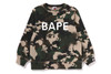 Picture No.1 of BAPE MAP CAMO BAPE CREWNECK SWEATSHIRT 1L30-313-003