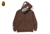 Picture No.11 of BAPE COLLEGE MONOGRAM RELAXED FIT SHARK FULL ZIP HOODIE 1L30-115-314