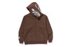 Picture No.12 of BAPE COLLEGE MONOGRAM RELAXED FIT SHARK FULL ZIP HOODIE 1L30-115-314