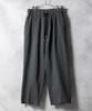 Picture No.2 of NUMBER (N)INE VINTAGE BIO WASH COTTON TWILL WIDE EASY PANTS S25NP001