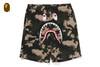 Picture No.1 of BAPE MAP CAMO REGULAR FIT SHARK SWEAT SHORTS 1L30-153-001