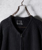 Picture No.3 of NUMBER (N)INE VINTAGE OVERDYE ACID WASHED ZIP CARDIGAN / Vintage overdye acid Wash Zip-up Knit cardigan S25NK002