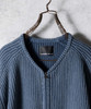 Picture No.10 of NUMBER (N)INE VINTAGE OVERDYE ACID WASHED ZIP CARDIGAN / Vintage overdye acid Wash Zip-up Knit cardigan S25NK002