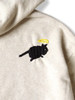 Picture No.8 of KAPITAL TOP Fleece Hooded Sweatshirt (Crow And Cat Embroidery) K2503LC102