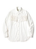 Picture No.1 of KAPITAL 5.5Oz White Denim Fringe Husky Western Shirt K2503LS043