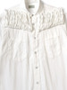 Picture No.4 of KAPITAL 5.5Oz White Denim Fringe Husky Western Shirt K2503LS043