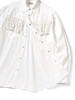Picture No.7 of KAPITAL 5.5Oz White Denim Fringe Husky Western Shirt K2503LS043