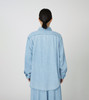 Picture No.10 of nanamica nanamica Regular Collar Light Denim Shirt S25SG087 7829