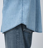 Picture No.15 of nanamica nanamica Regular Collar Light Denim Shirt S25SG087 7829