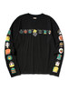 Picture No.1 of KAPITAL 20/- Jersey Crew-Long T-Shirt (PECKISH & Kachina pt) K2503LC060