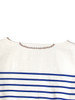 Picture No.9 of KAPITAL 12G Panel Border Knit Boat Neck Sweater (Santo Domingo Necklace) K2503KN123