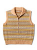 Picture No.2 of KAPITAL 5G Fair Isle Half Zip Vest K2503KN066