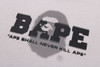 Picture No.8 of BAPE GRAFFITI LOGO RELAXED FIT TEE 1L30-110-308