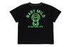 Picture No.6 of BAPE BABY MILO NEON PRINT RELAXED FIT TEE 2L30-309-017
