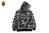 Picture No.1 of BAPE PALM TREE CAMO RELAXED FIT SHARK FULL ZIP HOODIE 1L30-115-313