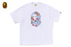 Picture No.1 of BAPE VACATION PATTERN APE HEAD RELAXED FIT TEE 1L30-110-335