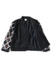 Picture No.3 of KAPITAL 11.5Oz Black x Black Denim Hippy Crochet Sleeve 1ST JKT K2503LJ030