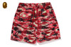 Picture No.9 of BAPE PALM TREE CAMO RELAXED FIT BEACH SHORTS 1L30153312