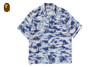 Picture No.7 of BAPE PALM TREE CAMO OPEN COLLAR POCKET SS SHIRT 1L30132306