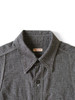 Picture No.4 of KAPITAL Heather Chambray BONE Patch Ventilator Work Shirt K2504LS141